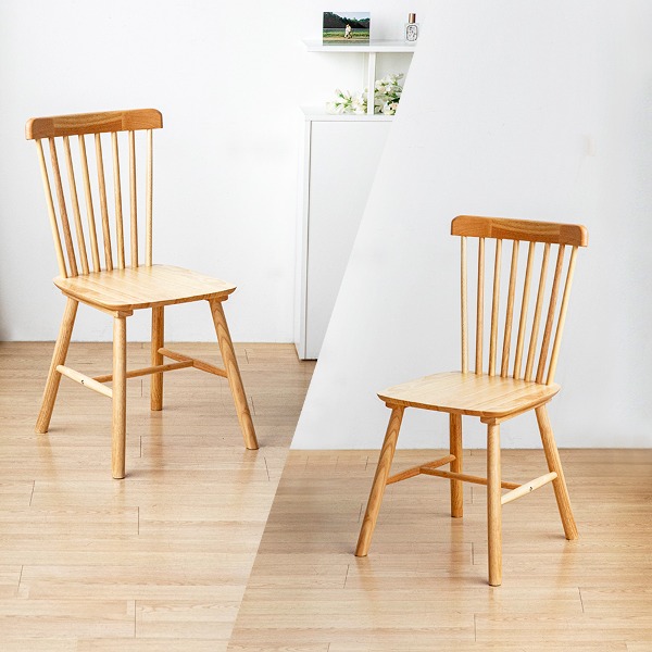 [1+1]C4763 토토체어 우드 목재 거실 식탁 홈 카페 디자인 인테리어 의자