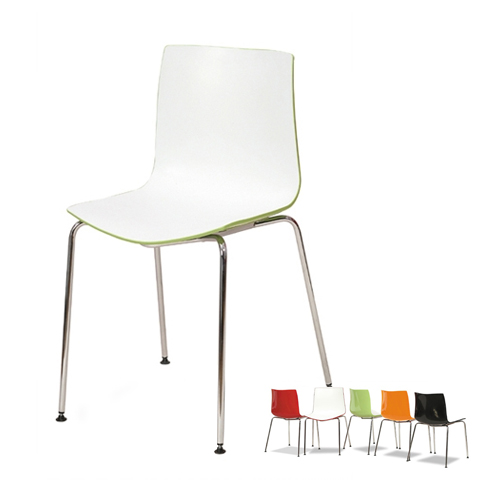 C1027 디자인체어 플라스틱 카페 겹침 테라스 업소용 식탁 인테리어 의자