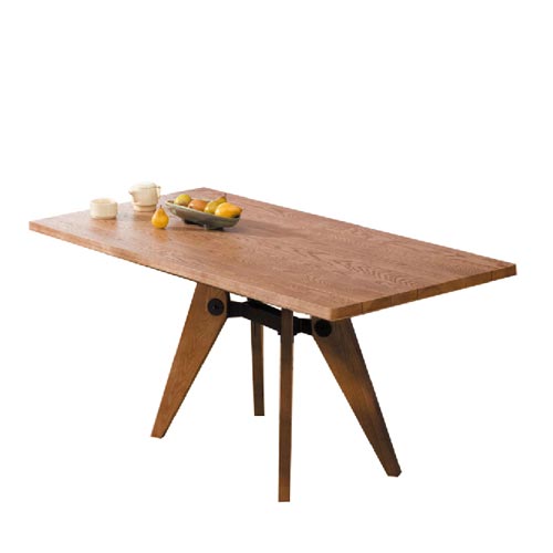 T1152 아트원목식탁 목재 사각 디자인 실내 테이블