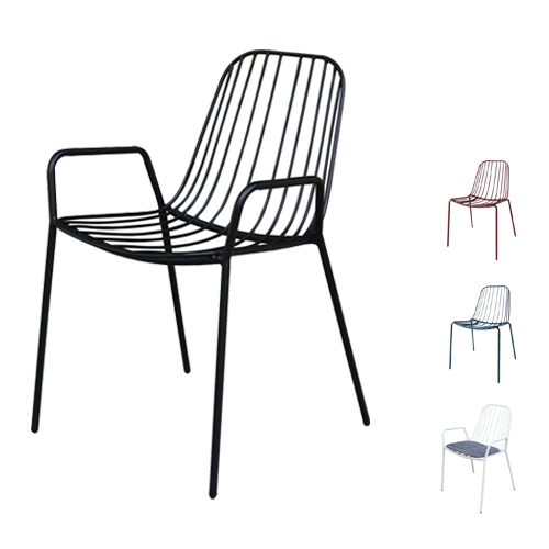C1239 어니언체어 철제 스틸 카페 식탁 홈 인테리어 디자인 의자