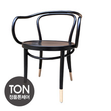 C4645 곡목암삭스 목재 정품톤 식탁 카페 인테리어 디자인 의자