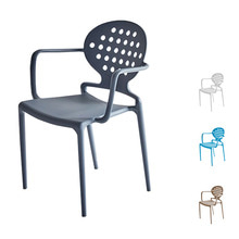 C1358 클램프체어 플라스틱 완조립 카페 식당 인테리어 디자인 의자