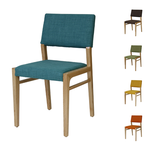 C4197 마린체어 패브릭 목재 디자인 의자 홈 카페 매장