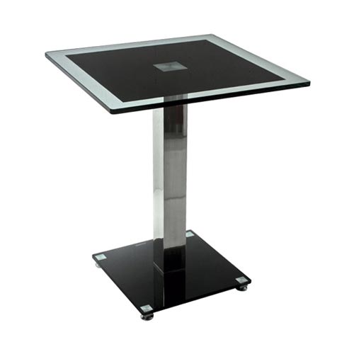 T1169 테이블 강화유리 사각 디자인 인테리어 테이블