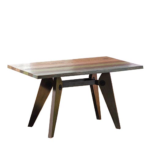 T1145 테마그레이드원목테이블 목재 사각 빈티지 좌탁자 소파 카페 실내 업소용 테이블